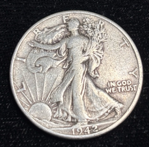 1942 Walking Liberty Half Dollar