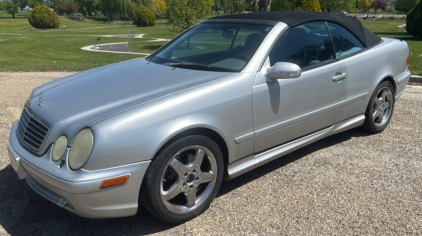2003 MERCEDES CLK CLASS - MANUAL MODE!