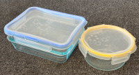 14 Piece Set Of Snap Ware Pyrex Bowls With Lids - 4