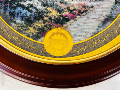 Collectible Thomas Kinkade Plate "Chandlers Cottage"
