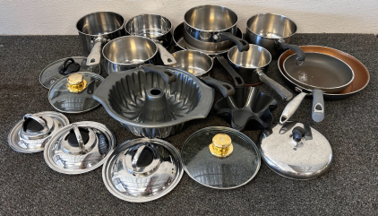 Large Selection Of Pots and Pans