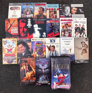 Collection Of Family Freindly Movies: Michael, Fantasia, Die Hard, The Pelican Brief and Much More