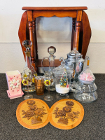 Magazine Stand, Glassware, Wall Decor, Vases And More