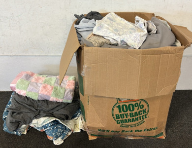 Huge Assortment of Various Bedding