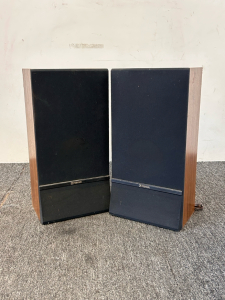 Pair Of Vintage Fisher Speakers Model MS-711