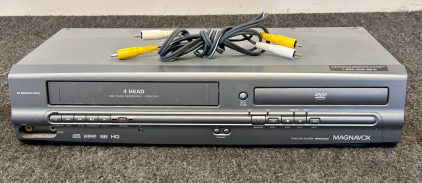 Magnavox Video Cassette Recorder/ DVD Player