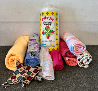 (10) Rolls Of Fabric