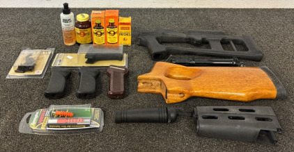 Gun Cleaning Materials & Gun Stocks, Holsters, Grips, & Accesories