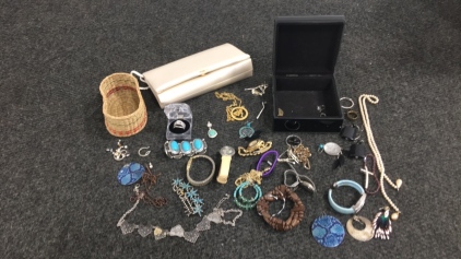 Various Costume Jewelry, (3) Boxes