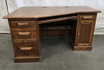 Vintage Solid Wood Desk