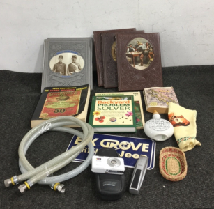 Vintage Books, Camera, And More