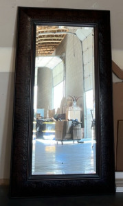 Large Wooden Framed Mirrors 40&rdquo;x70&rdquo;
