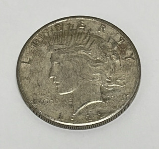 1922 Silver &ldquo;Peace&rdquo; Dollar