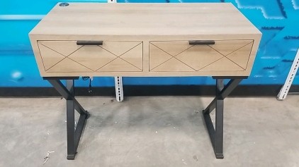 Wooden Design Long Nightstand/Desk
