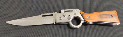 A 4" Blade "Rifle Knife" w/ Working Little Flashlight