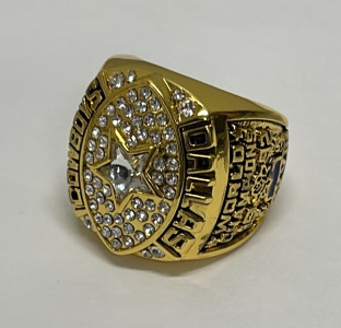 1992 Dallas Cowboys &ldquo;Troy Aikman&rdquo; World Champions XXVII Super Bowl Ring