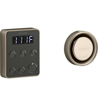 Kohler Invigoration Steam Generator Control Kit Vibrant Brushed Bronze #5557-BV