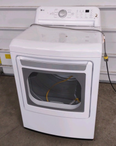 LG 7.3 Cu. Ft. Electric Dryer with Sensor Dry, Model #DLG7151W