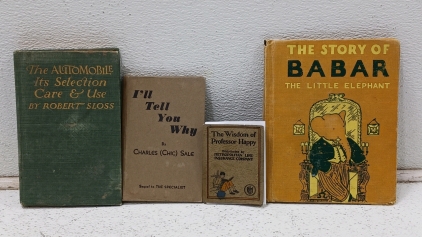 (4) Antique & Vintage Books - Early Editions & Collectibles