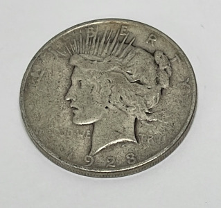 1923 Silver &ldquo;Peace&rdquo; Dollar