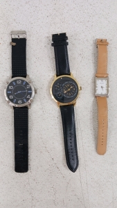 (3) Assorted Wristwatches - Men's & Women's Styles