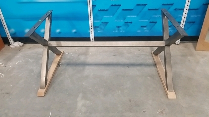 Wooden/Metal TV Stand Frame