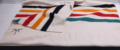 56"x 82" Real Handmade Wool Blanket