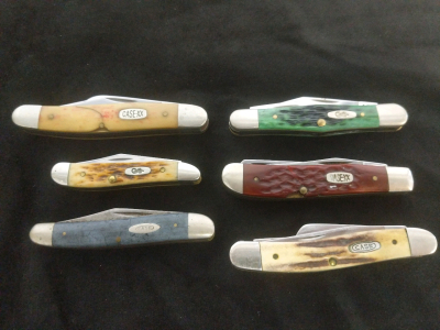 6)Knives! Case and Case XX Pocket Folders-Vintage!
