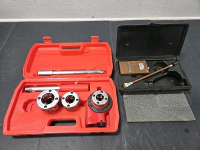 Vintage Delmhorst Hay Moisture Meter, Harbor Freight Pipe Threading Tool &frac12;", &frac34;", & 1" Pipe Sizes