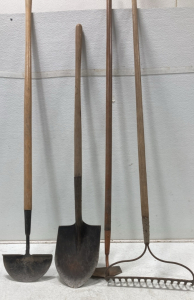 (4) Piece Lawn, Garden & Digging Tools!!!