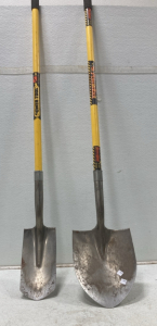 (2) Shovels - Full Spade - Half Spade - Set