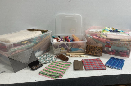 Crafting Fabrics - Antique Decor - Vintage Wallets & More!!!