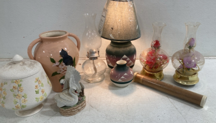 Lamps - Oil Lamps - Music Boxes & More!!!