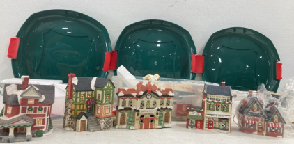 Christmas Village Decor - Electrical - Lights up!!!