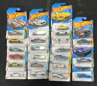 (22) Brand New Hot Wheels Cars