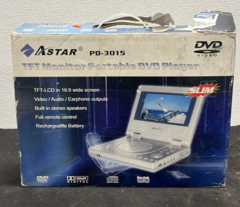 (1) TFT Monitor Portable DVD Player