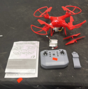 (1) Drone w/ controller & Batteries