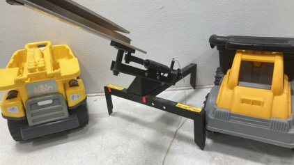 Clay Pigeon Launcher - (2) Large Toy Trucks
