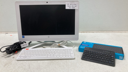 HP Computer (Powers On) - Finite Keyboard - JLab Keyboard - HP Keyboard