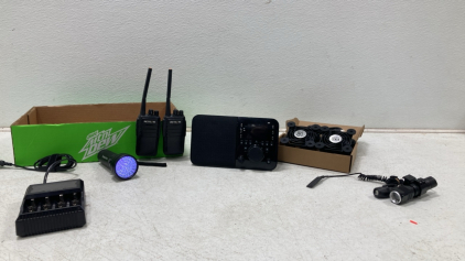 Logitech Squeezebox Internet Radio - AC Infinity Table Cooler Fans - Short Range Radio Walkies & More!