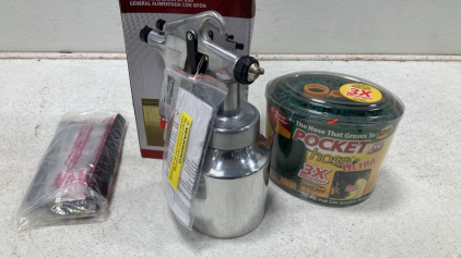 Husky Spray Gun - Pocket Hose 50 Ft.