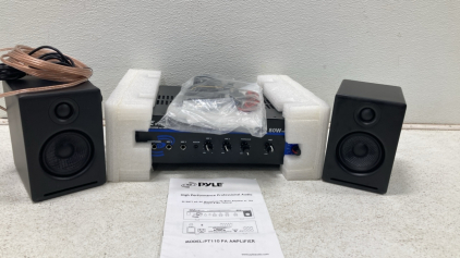 Mono Amplifier - (2) Speakers