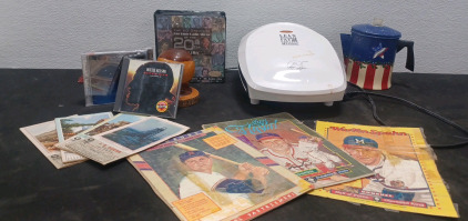 Lean Fat Grilling. Hall of fame Diamond Kings Baseball Puzzled Posters. Old Time Radio Shows Of 20th Century. Music disks Willie Nelson & More