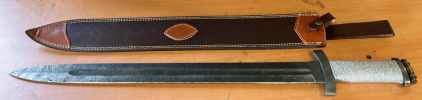 30&rdquo; Damascus Gladious Sword