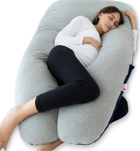 Meiz Blue & Gray Pregnancy Pillow