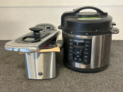 New GE Deep Fryer and Crock Pot