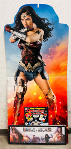 Life Size Wonder Woman Posterboard, Batman Wall Art and Wonder Woman Wall Decor