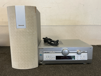 Panasonic Receiver and Subwoofer