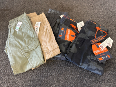 (5) Pairs Of Bottoms Size 8, 10, 14
