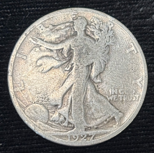 1927 Walking Liberty Half Dollar